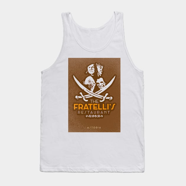 The Goonies Astoria Fratellis Restaurant Tank Top by TEEWEB